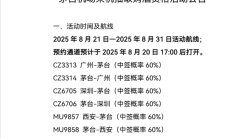 
        		茅台机场8月20日开启“乘机购酒”：乘坐指定航线可买1499元53度飞天茅台 !	